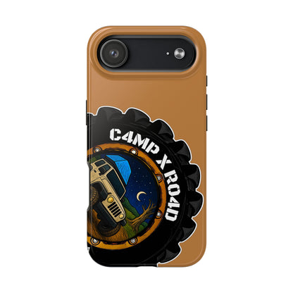 C4MPXRO4D Camper Badge Phone Case | Tough Phone Case
