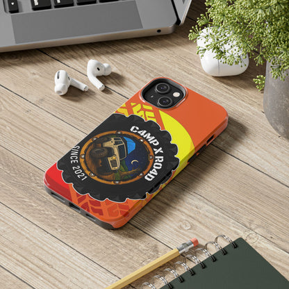 C4MPXRO4D Summer Camper Badge Phone Case | Tough Phone Case