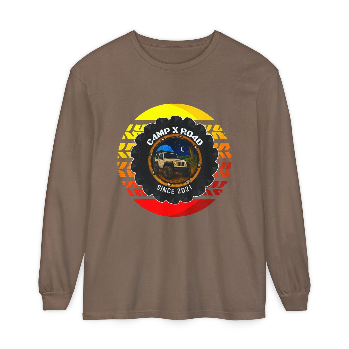 C4MPXRO4D Summer Camper Badge T-Shirt | Long Sleeve