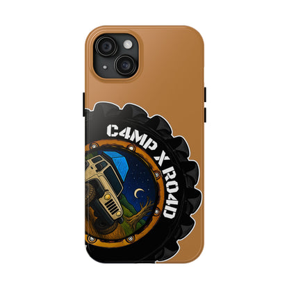 C4MPXRO4D Camper Badge Phone Case | Tough Phone Case