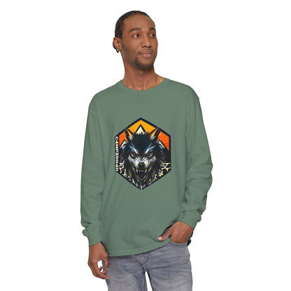 C4MPXRO4D Wolf Shield Camper Badge T-Shirt | Long Sleeve
