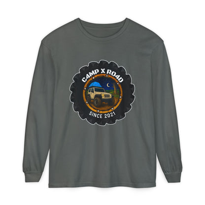C4MPXRO4D Camper Badge T-Shirt | Long Sleeve