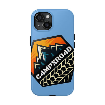 C4MPXRO4D Hexa Shield Camper Badge Phone Case | Tough Phone Case