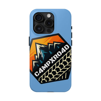 C4MPXRO4D Hexa Shield Camper Badge Phone Case | Tough Phone Case