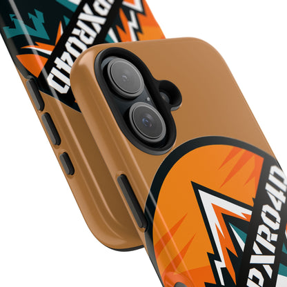C4MPXRO4D Rounded Shield Camper Badge Phone Case | Tough Phone Case