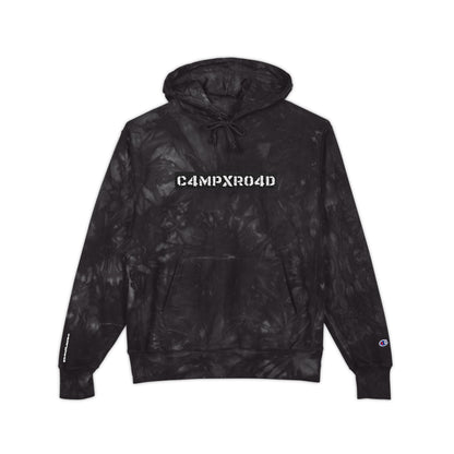 C4MPXRO4D Tie-Dye Hoodie | Embroidered Logo