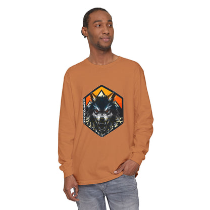 C4MPXRO4D Wolf Shield Camper Badge T-Shirt | Long Sleeve