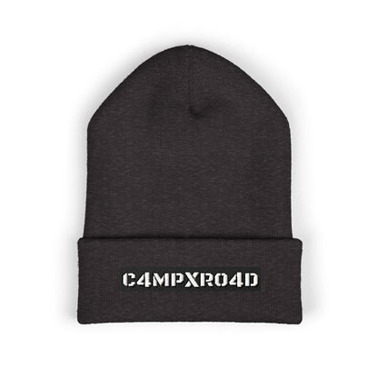 C4MPXR04D Embroidered Beanie | Cuffed Knit Hat