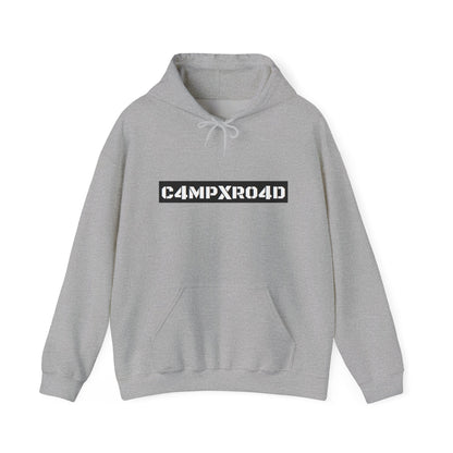 C4MPXR04D code logo Hoodie | Black streetwear graphic sweatshirt