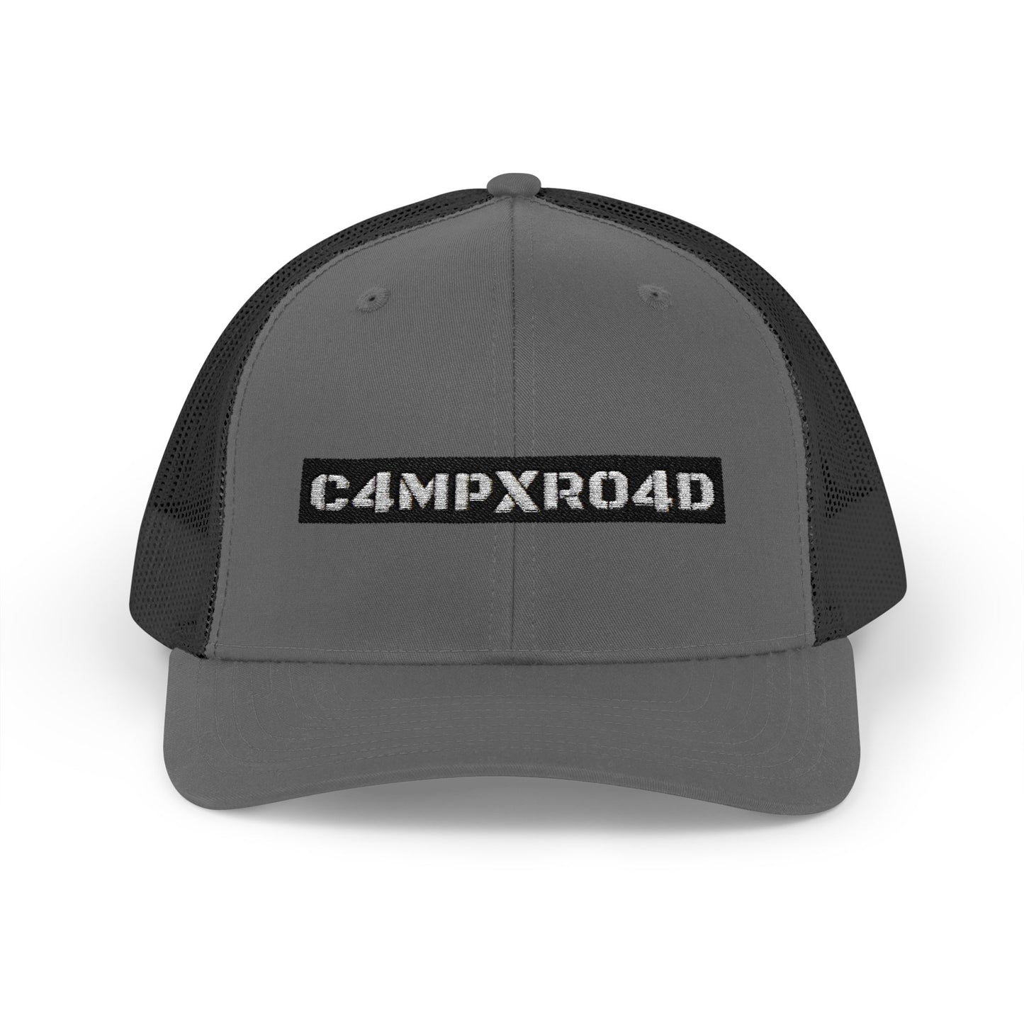 C4MPXRO4D logo Cap | Trucker Snapback Mesh Hat