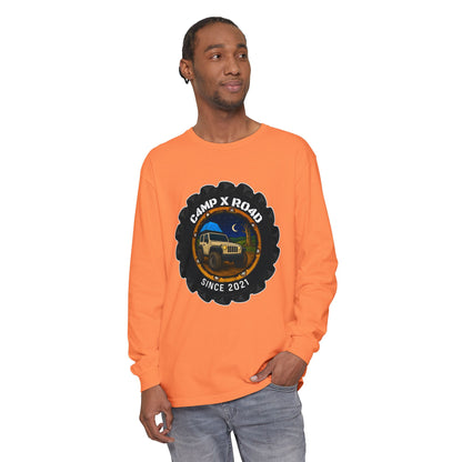 C4MPXRO4D Camper Badge T-Shirt | Long Sleeve