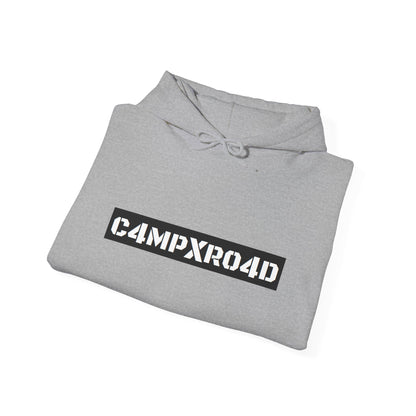 C4MPXR04D code logo Hoodie | Black streetwear graphic sweatshirt