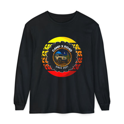 C4MPXRO4D Summer Camper Badge T-Shirt | Long Sleeve