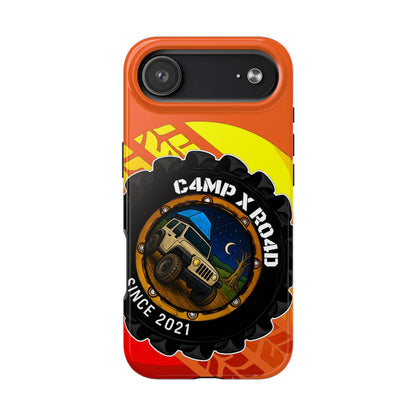C4MPXRO4D Summer Camper Badge Phone Case | Tough Phone Case