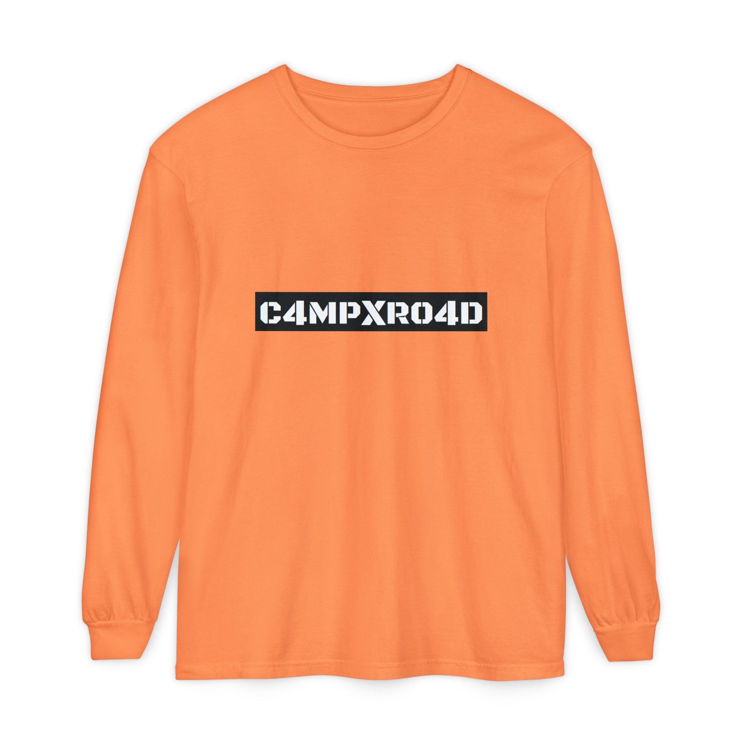 C4MPXR04D Barcode Logo T-Shirt | Long Sleeve
