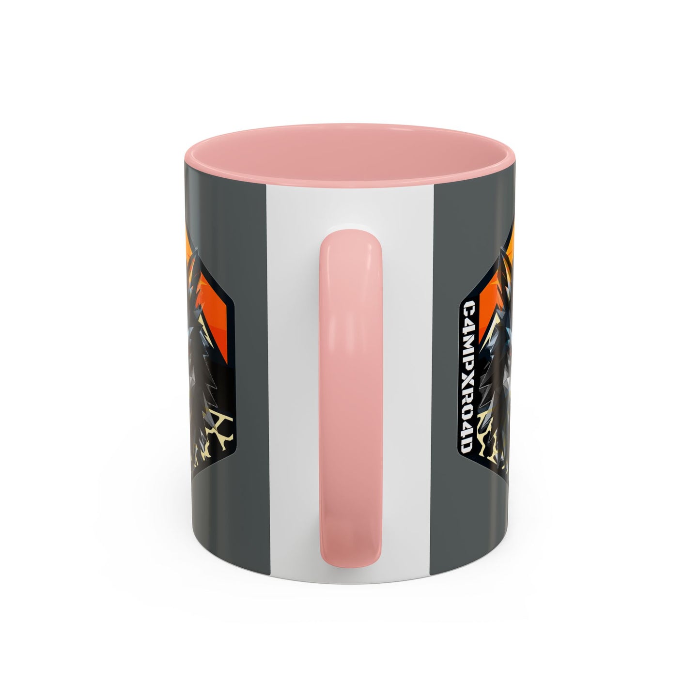 C4MPXRO4D Wolf Shield Camper Badge Mug | Accent Coffee Mug 11oz 15oz