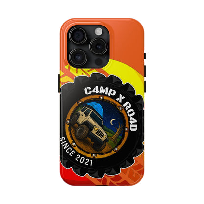 C4MPXRO4D Summer Camper Badge Phone Case | Tough Phone Case