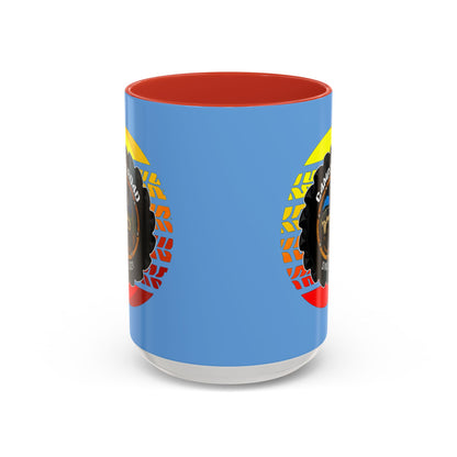 C4MPXRO4D Summer Camper Badge Mug | Accent Coffee Mug 11oz 15oz