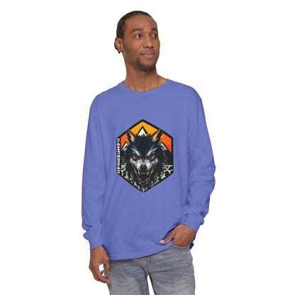 C4MPXRO4D Wolf Shield Camper Badge T-Shirt | Long Sleeve