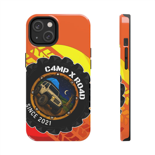 C4MPXRO4D Summer Camper Badge Phone Case | Tough Phone Case
