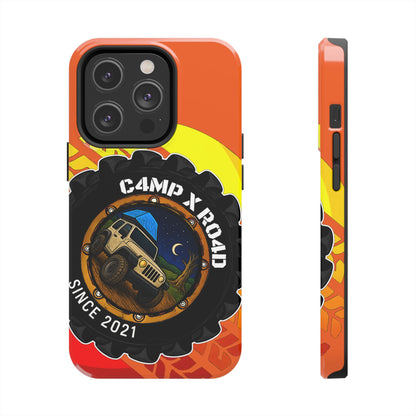 C4MPXRO4D Summer Camper Badge Phone Case | Tough Phone Case