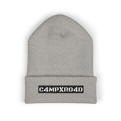 C4MPXR04D Embroidered Beanie | Cuffed Knit Hat