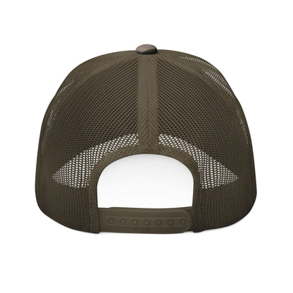 CAMPXR04D Embroidered Camouflage Trucker Hat | Camo Mesh Cap