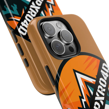 C4MPXRO4D Rounded Shield Camper Badge Phone Case | Tough Phone Case