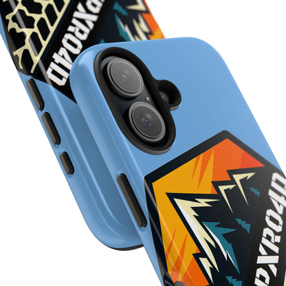 C4MPXRO4D Hexa Shield Camper Badge Phone Case | Tough Phone Case