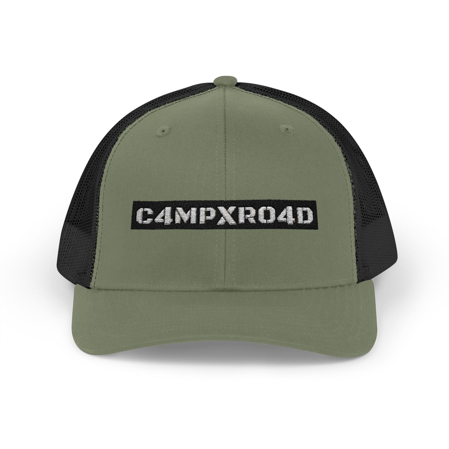 C4MPXRO4D logo Cap | Trucker Snapback Mesh Hat