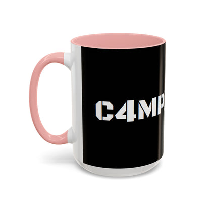 C4MPXR04D Text Logo Mug | Accent Coffee Mug 11oz 15oz