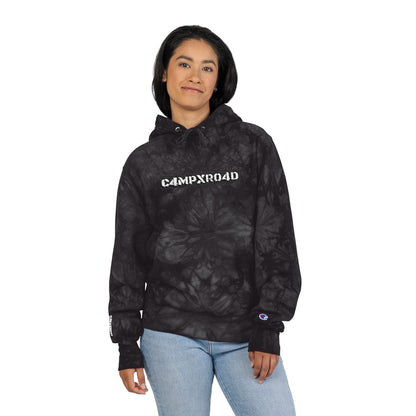C4MPXRO4D Tie-Dye Hoodie | Embroidered Logo