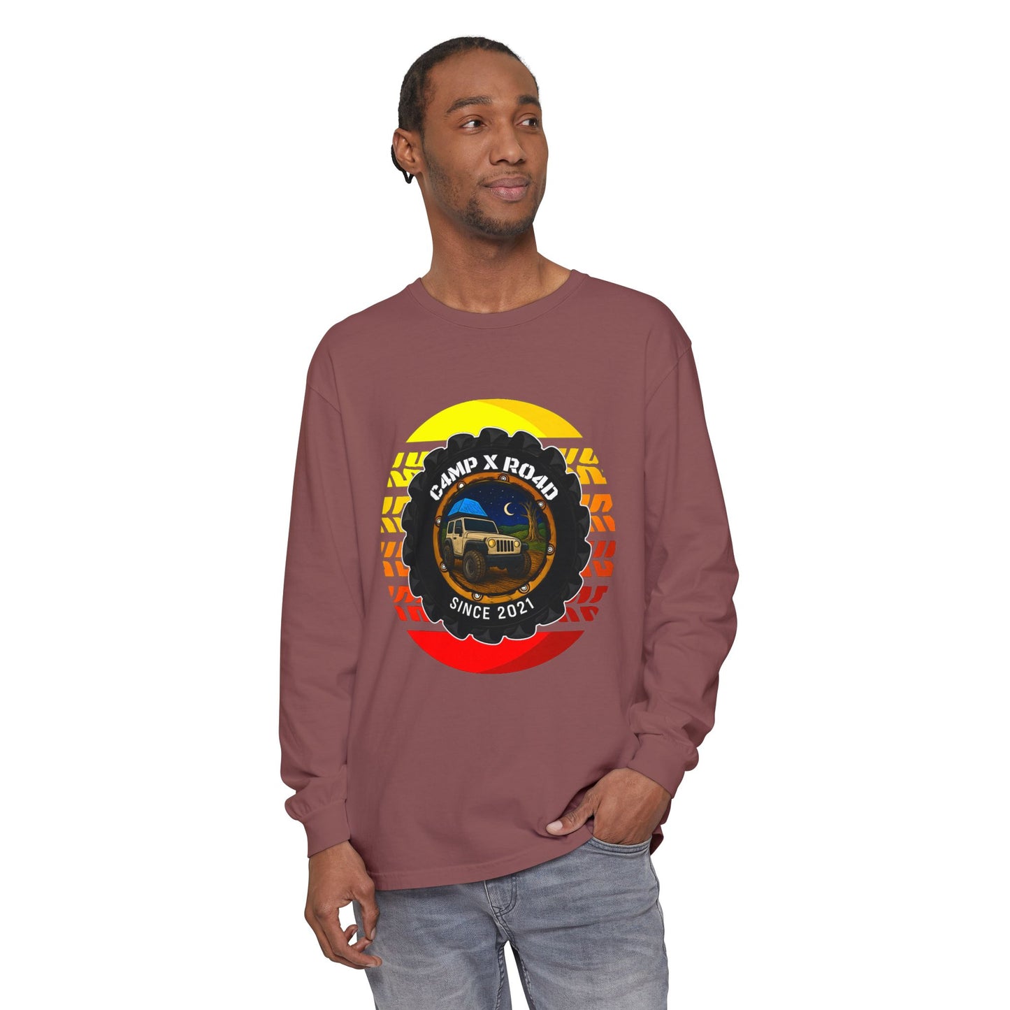 C4MPXRO4D Summer Camper Badge T-Shirt | Long Sleeve