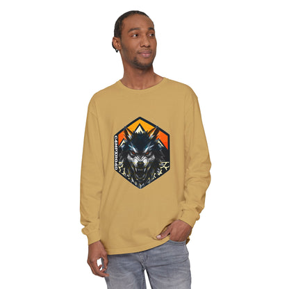 C4MPXRO4D Wolf Shield Camper Badge T-Shirt | Long Sleeve