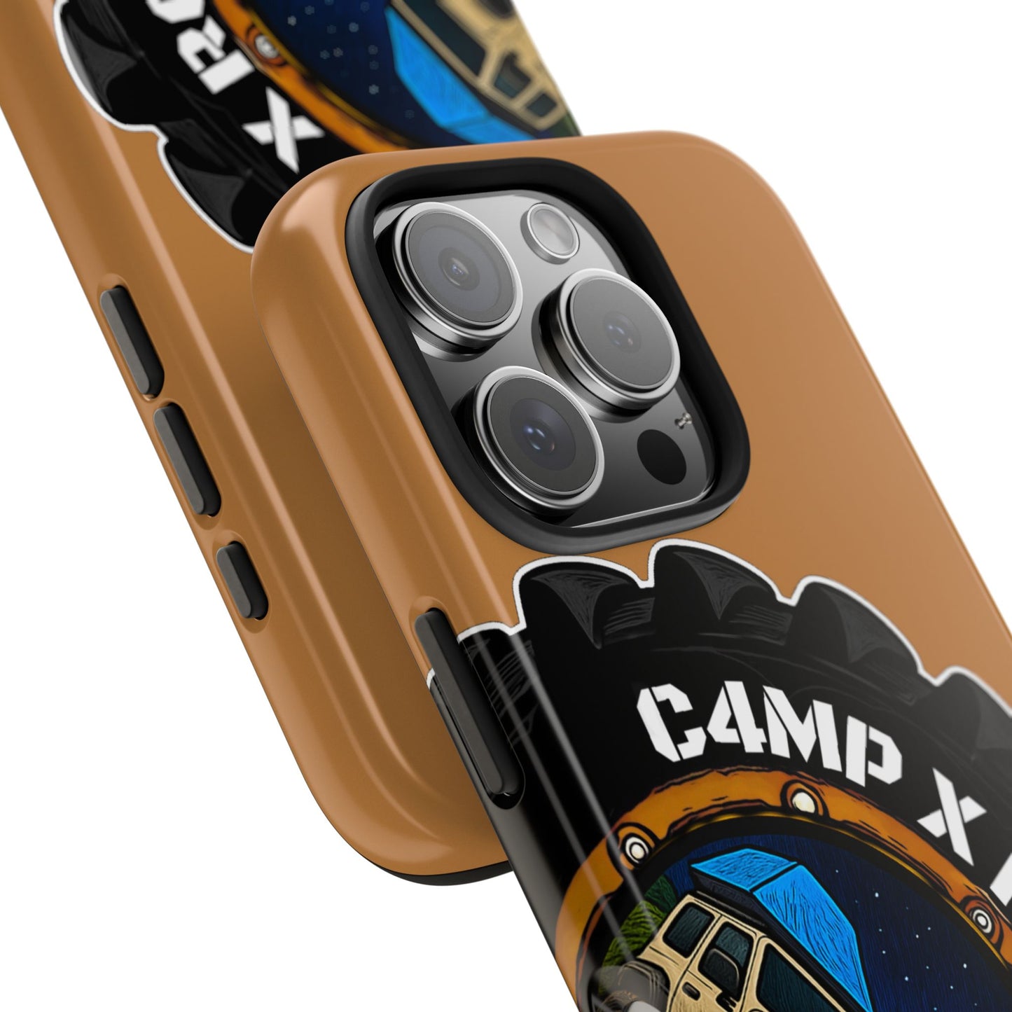 C4MPXRO4D Camper Badge Phone Case | Tough Phone Case