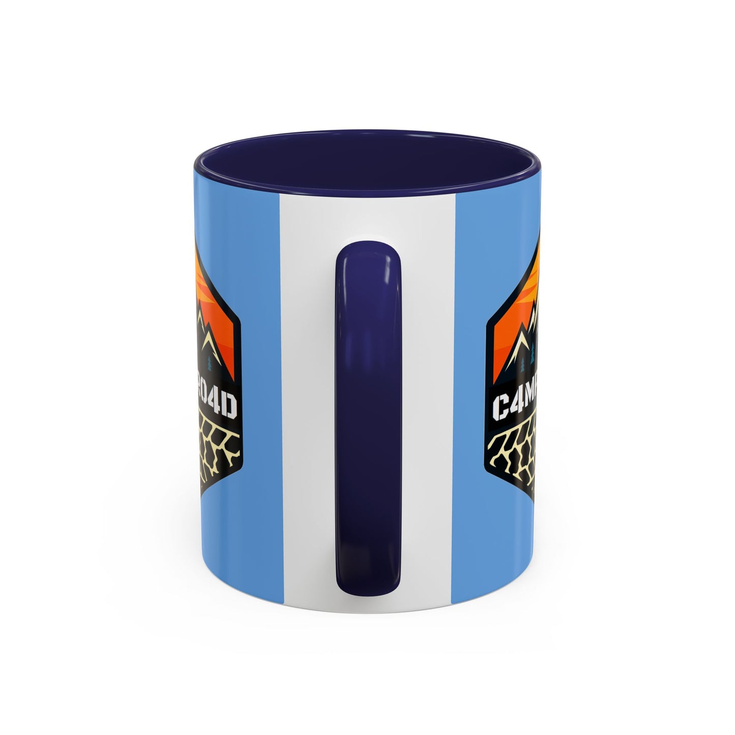 C4MPXRO4D Hexa Shield Camper Badge Mug | Accent Coffee Mug 11oz 15oz