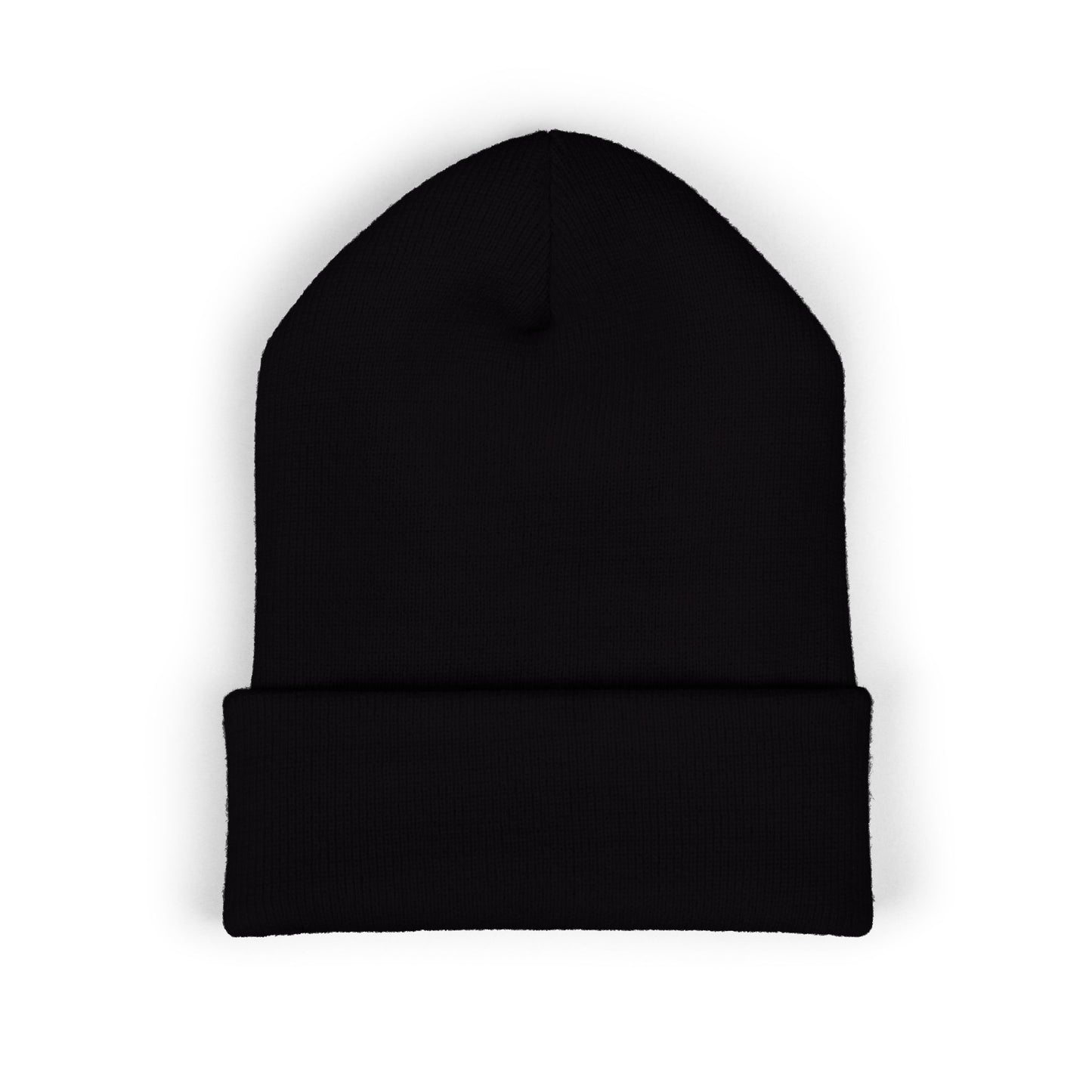 C4MPXRO4D Hexa Shield Camper Badge Embroidered Beanie | Cuffed Knit Hat