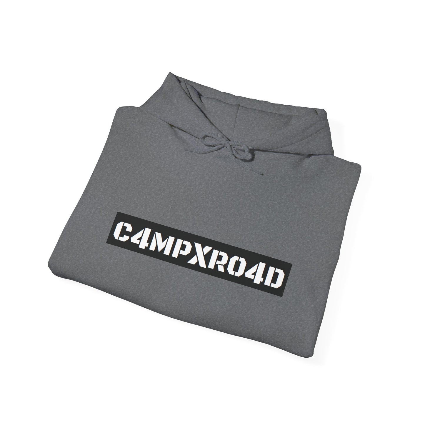 C4MPXR04D code logo Hoodie | Black streetwear graphic sweatshirt