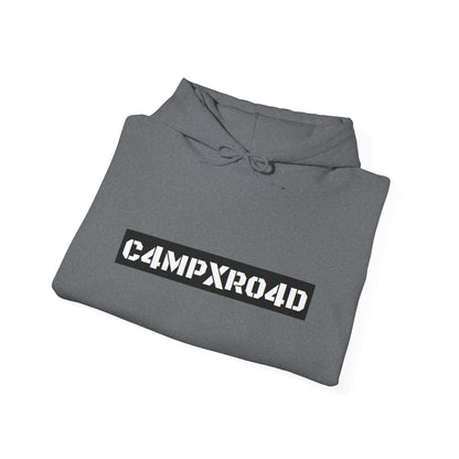 C4MPXR04D code logo Hoodie | Black streetwear graphic sweatshirt