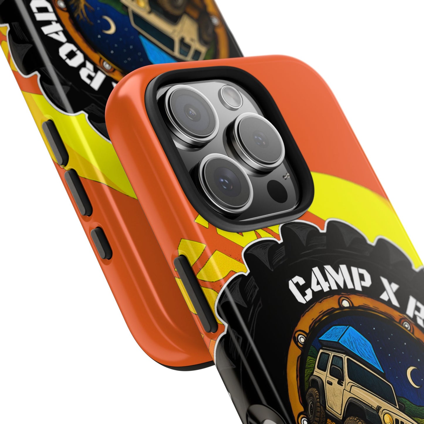 C4MPXRO4D Summer Camper Badge Phone Case | Tough Phone Case