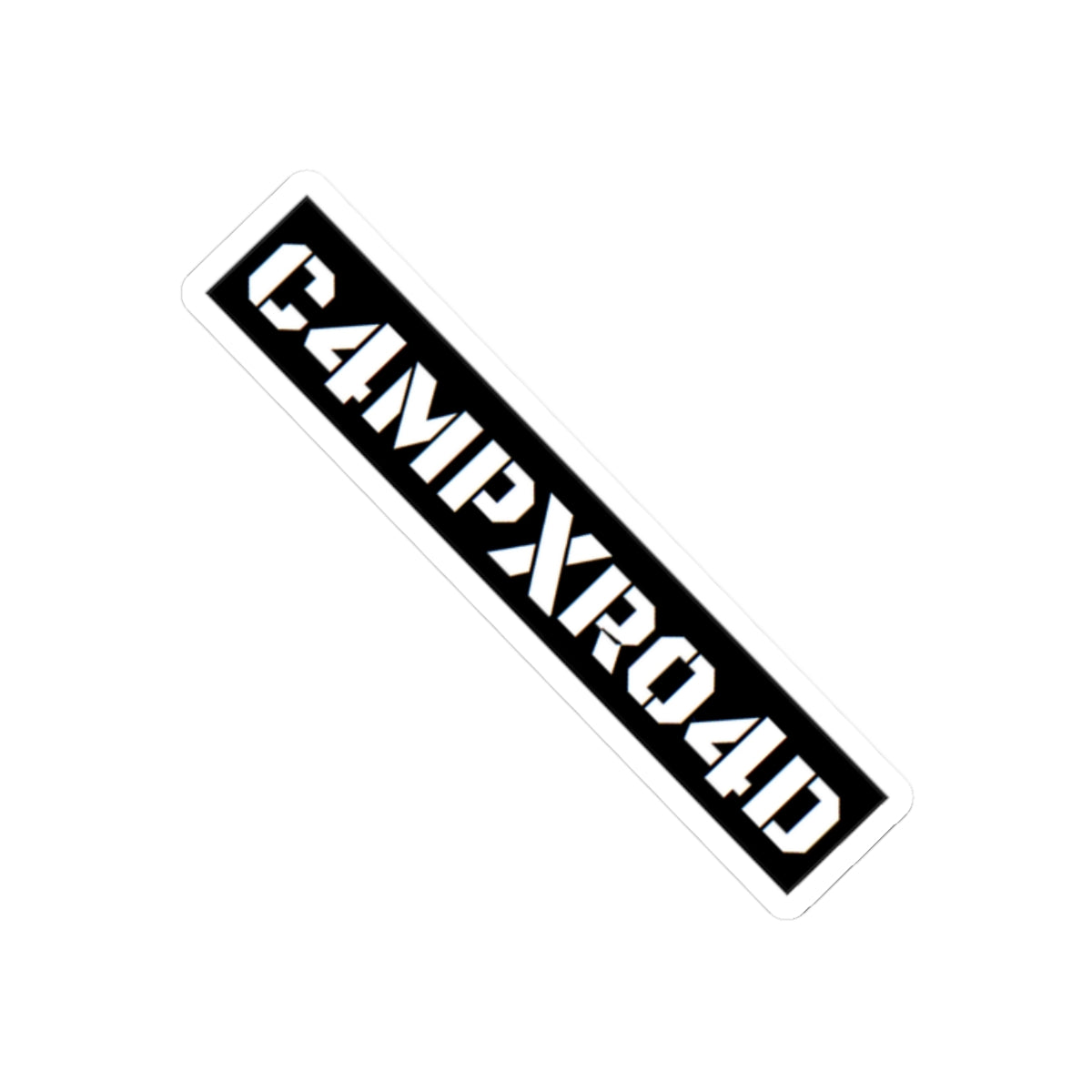 C4MPXPR04ID Sticker | Die-Cut Vinyl Laptop Decal