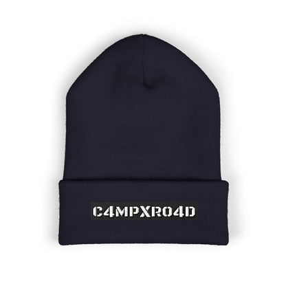 C4MPXR04D Embroidered Beanie | Cuffed Knit Hat