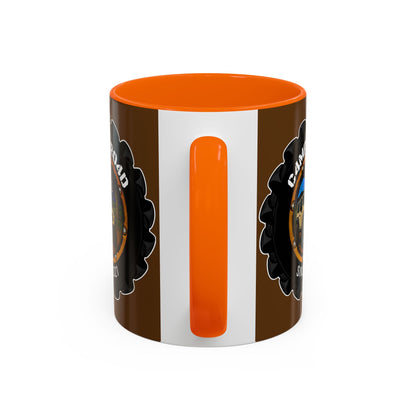 C4MPXRO4D Camper Badge Mug | Accent Coffee Mug 11oz 15oz