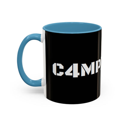 C4MPXR04D Text Logo Mug | Accent Coffee Mug 11oz 15oz