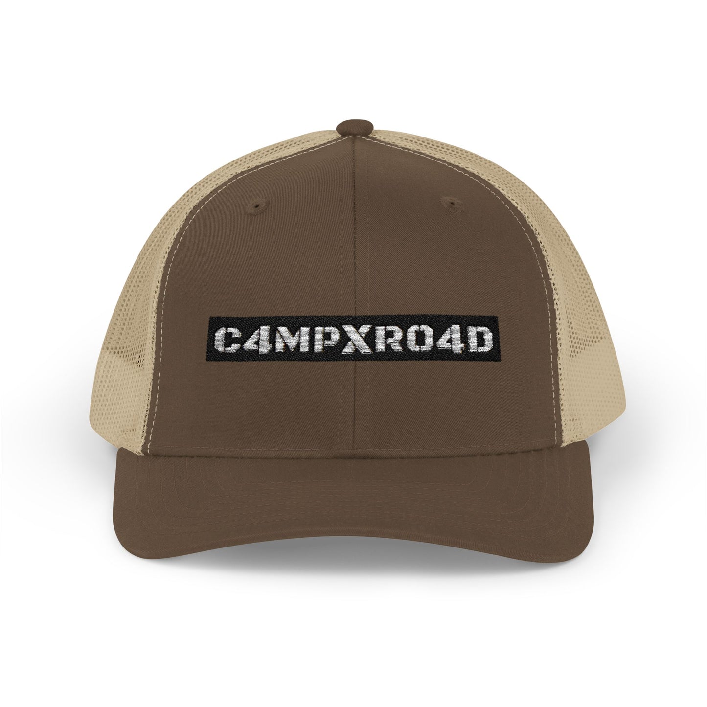 C4MPXRO4D logo Cap | Trucker Snapback Mesh Hat