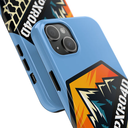 C4MPXRO4D Hexa Shield Camper Badge Phone Case | Tough Phone Case