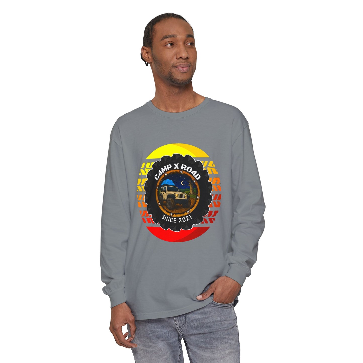 C4MPXRO4D Summer Camper Badge T-Shirt | Long Sleeve