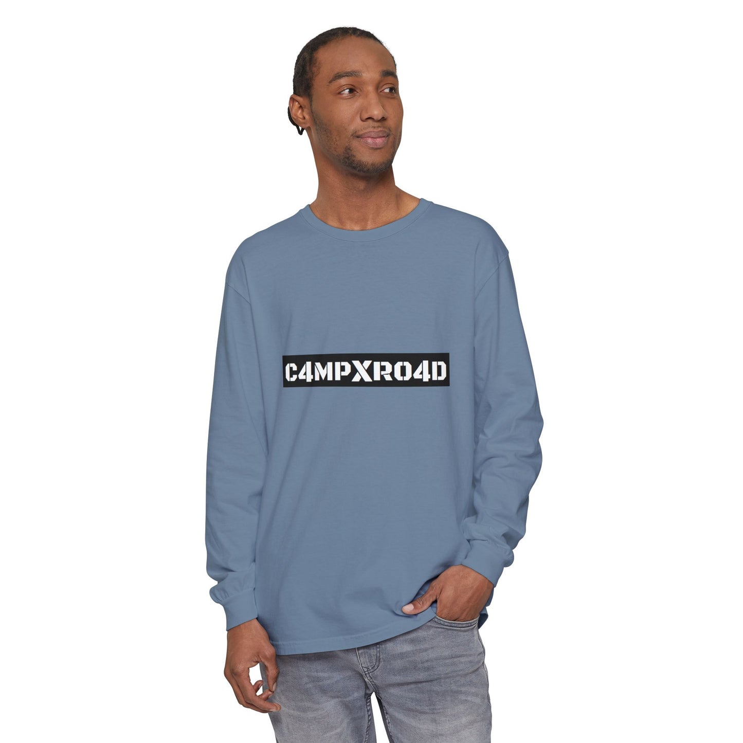 C4MPXR04D Barcode Logo T-Shirt | Long Sleeve