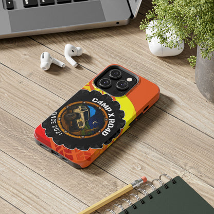 C4MPXRO4D Summer Camper Badge Phone Case | Tough Phone Case
