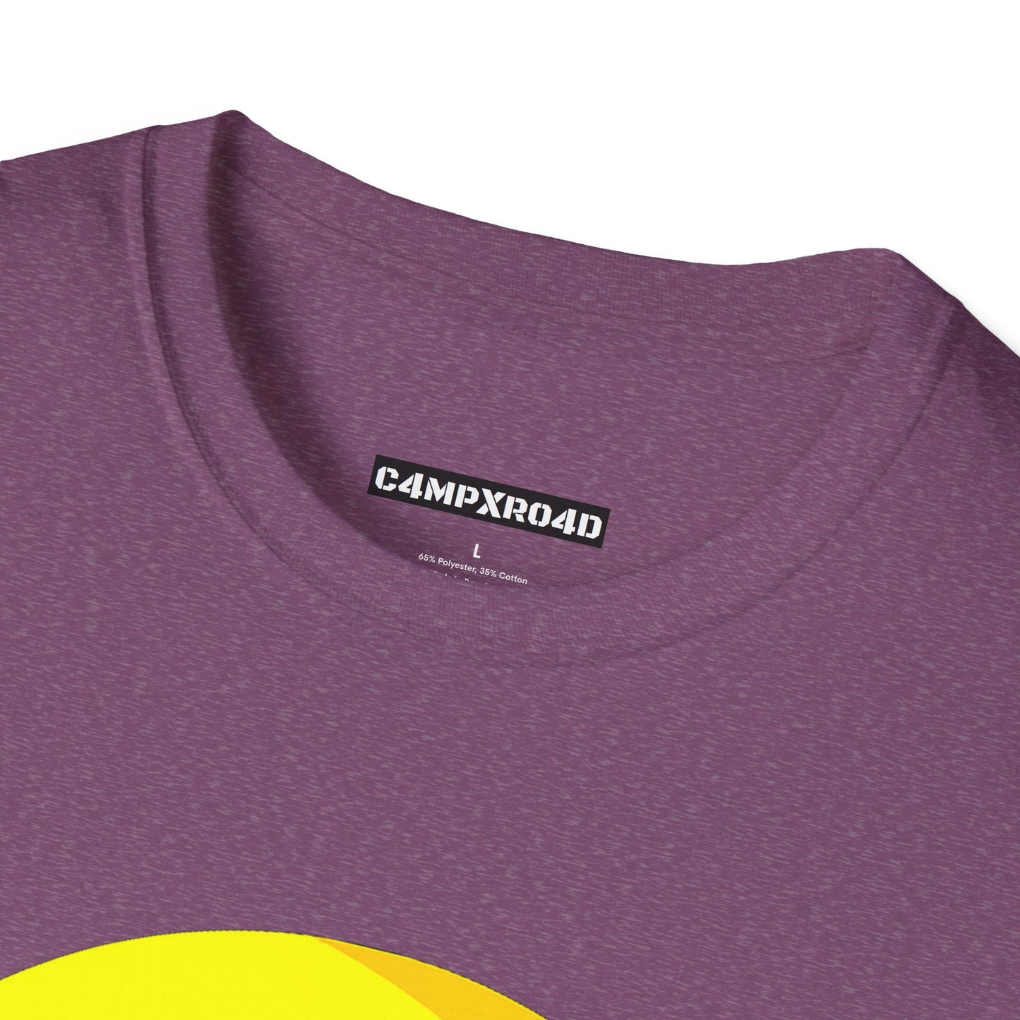 C4MPXRO4D Summer Camper Badge Soft Tee | Graphic T-Shirt